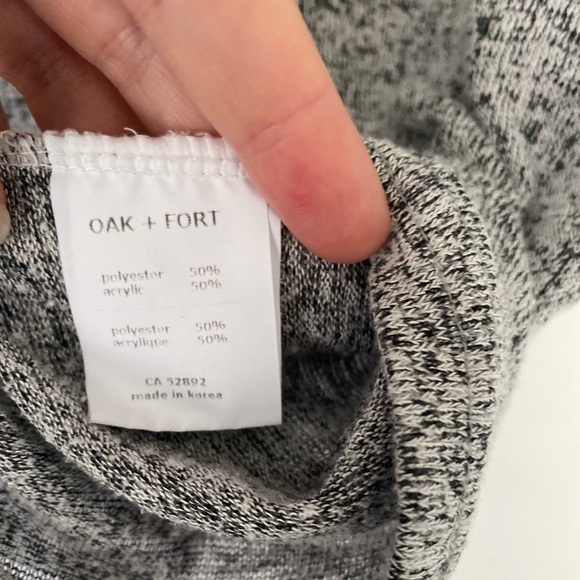 OAK + Fort Split Back White & Grey Tank in Great Condition - Picture 4 of 8